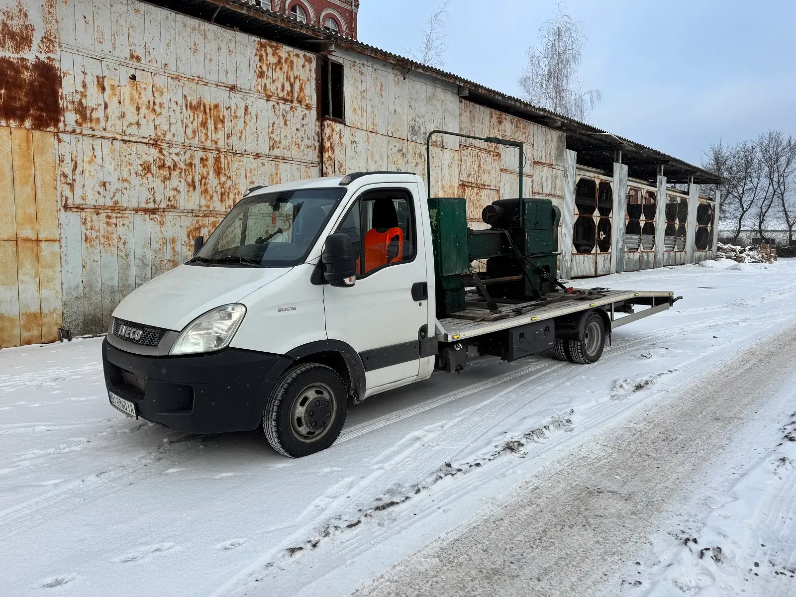 Евакуатор для спецтехніки Полтава